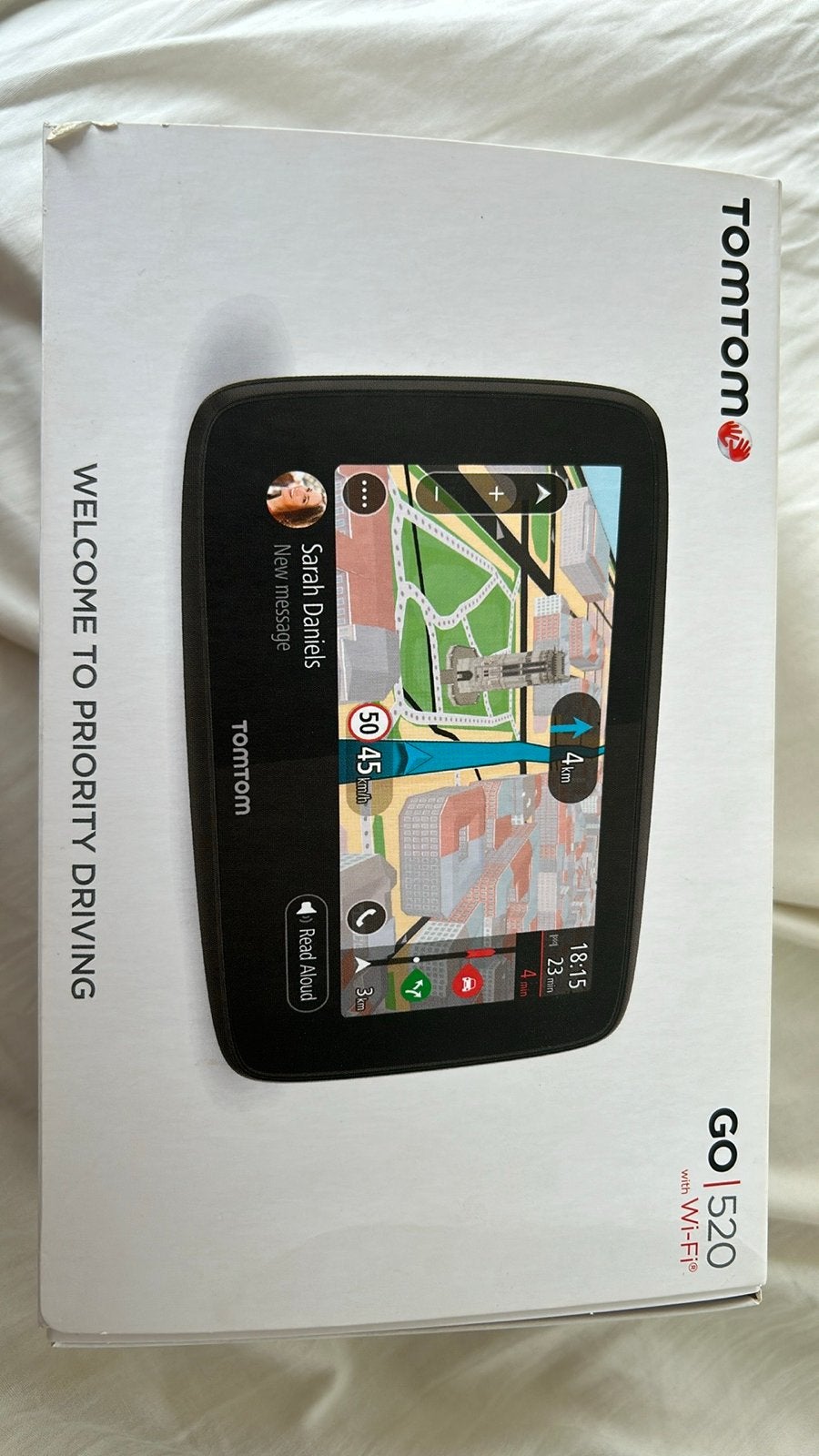 TomTom GO 520 Navigatiesysteem - Zo goed als nieuw, Auto diversen, Autonavigatie, Ophalen of Verzenden, Zo goed als nieuw
