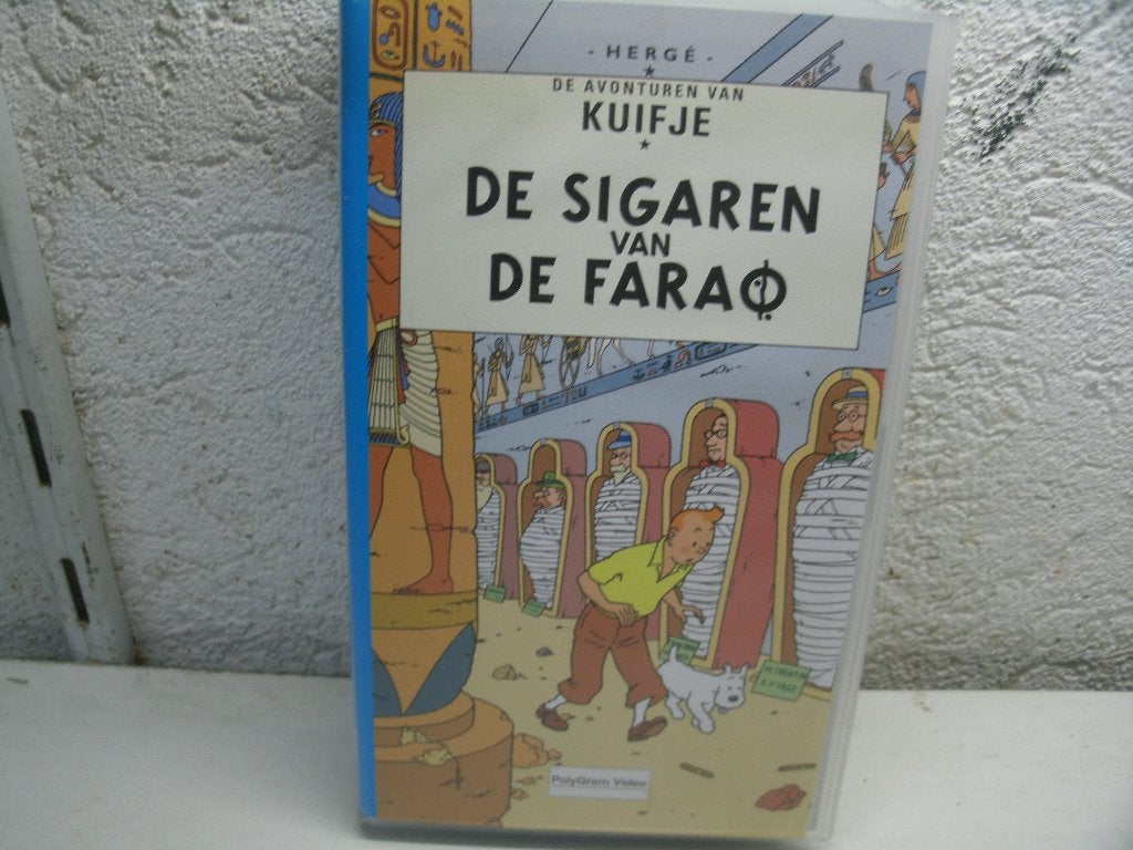 vhs 33a kuifje de sigaren van farao, Cd's en Dvd's, VHS | Kinderen en Jeugd, Alle leeftijden, Ophalen of Verzenden, Zo goed als nieuw