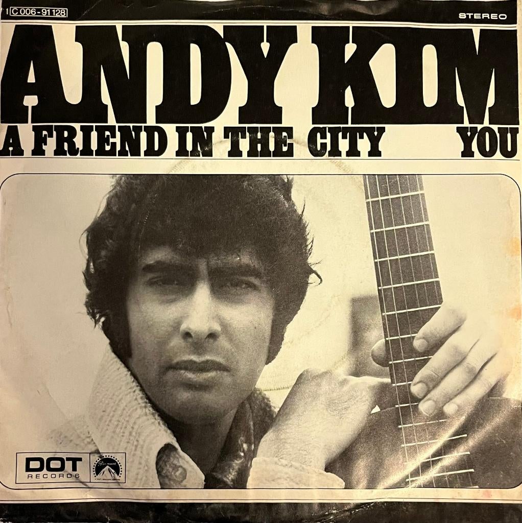 Andy Kim - A friend in the city, Fotohoes, Ophalen of Verzenden, Gebruikt, Pop