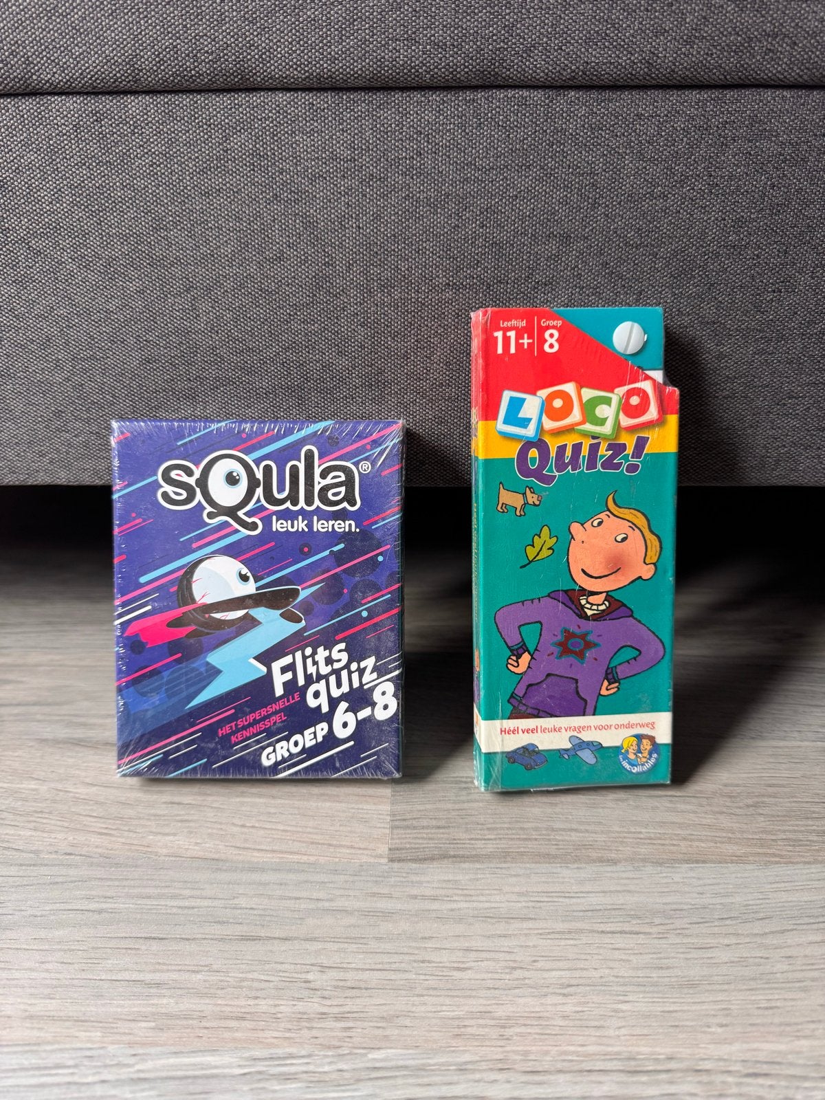 Nieuw in verpakking: Squla Flits Quiz & Loco Quiz, Ophalen, Nieuw, Reisspel