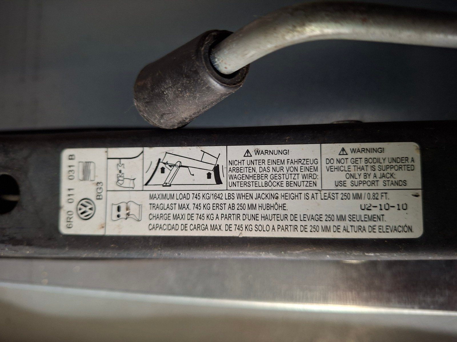 Originele VW Golf 1 Krik - Gebruikt, Auto diversen, Ophalen of Verzenden