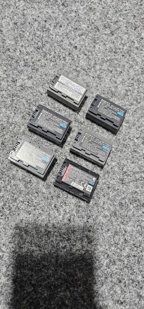 Originele batterijen Sony np-fp30, np-fv40, np-fv50 Garantie, Ophalen of Verzenden, Oplaadbaar
