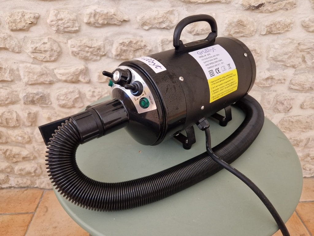 Professionele hondenföhn Gridbyt HF-2018, Dieren en Toebehoren, Overige merken, Ophalen of Verzenden, Zo goed als nieuw, Waterblazer/föhn