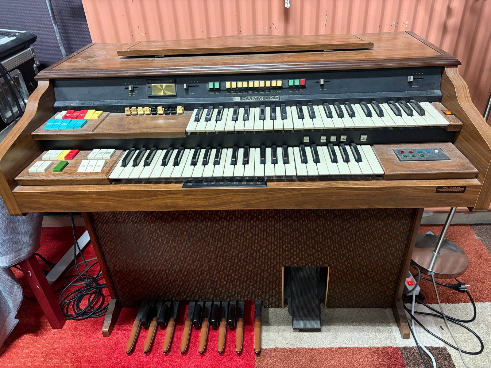 Vintage Hammondorgel GRATIS OPHALEN, Ophalen, Gebruikt, 2 klavieren, Hammondorgel