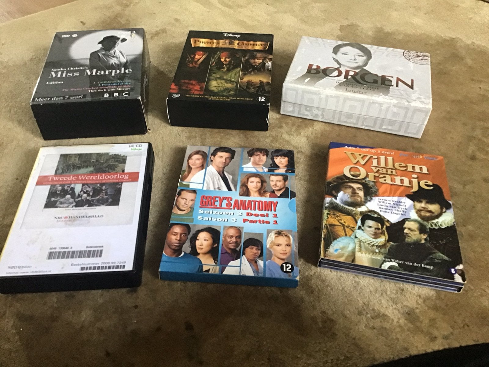 Diverse dvd’s series, Vanaf 12 jaar, Ophalen of Verzenden, Zo goed als nieuw
