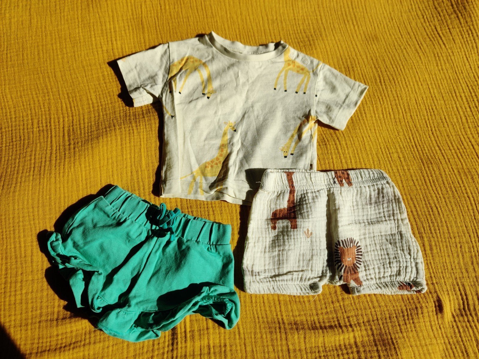 Setje zomerkleertjes baby maat 56 Hema, Kinderen en Baby's, Babykleding | Maat 56, Jongetje of Meisje, Ophalen of Verzenden, Zo goed als nieuw