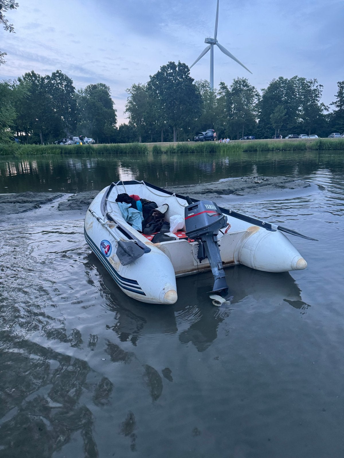 Allpa rubberboot 3 meter zonder motor, Ophalen, Gebruikt