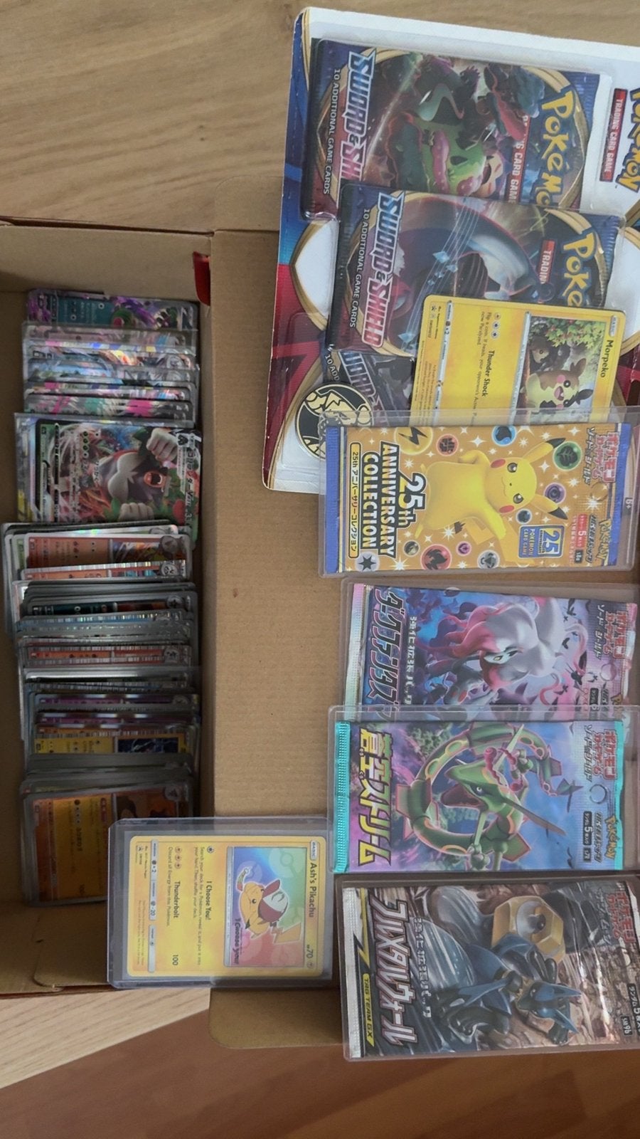 Pokemon kaarten verzameling Japans, Ophalen of Verzenden, Zo goed als nieuw