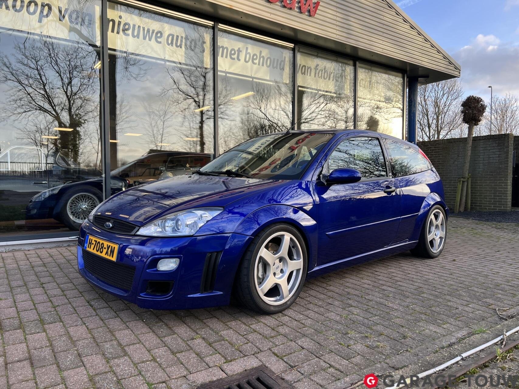 Ford Focus 2.0-16V RS Turbo 29.852KM, Auto's, 12 maanden, Stof, Zwart, 4 cilinders