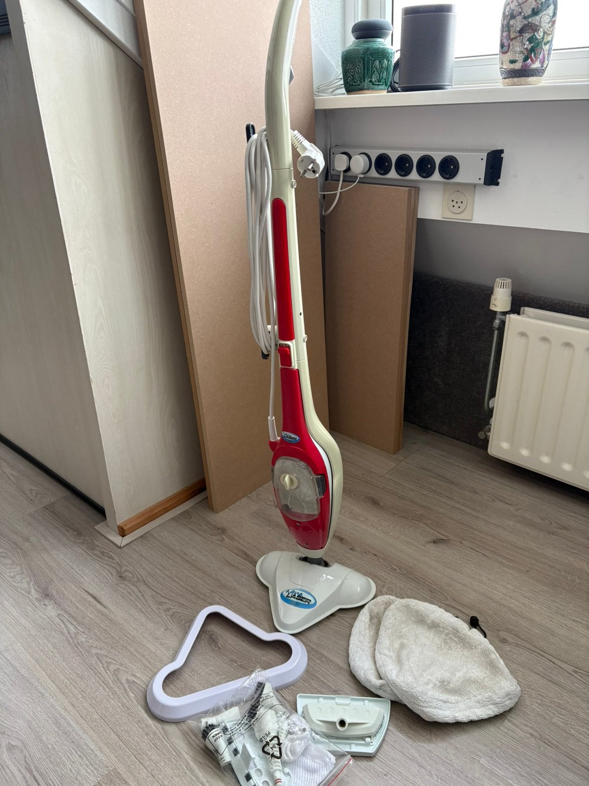 Aqua laser stoomreiniger, Ophalen, Gebruikt
