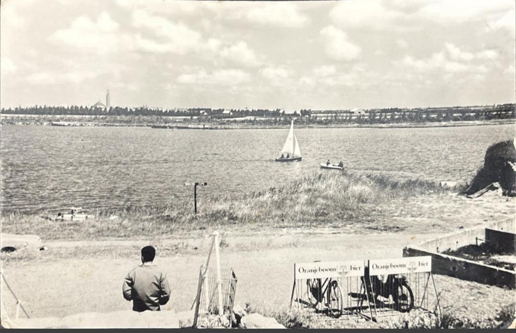 Ouwerkerk, Zeilkreek, Ophalen of Verzenden, 1960 tot 1980, Gelopen, Zeeland