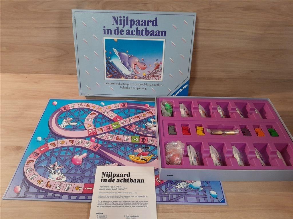 Nijlpaard in de achtbaan - s5794, Verzenden, Zo goed als nieuw