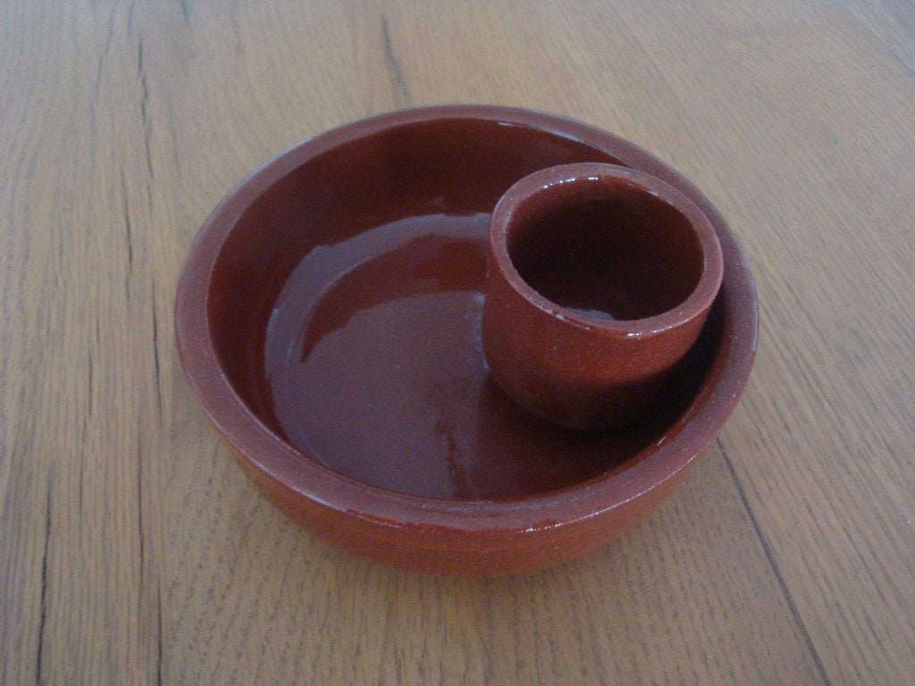 Terracotta olijvenschaaltje schaaltje olijven tapas, Huis en Inrichting, Ophalen of Verzenden, Overige stijlen, Aardewerk, Schaal of Schalen