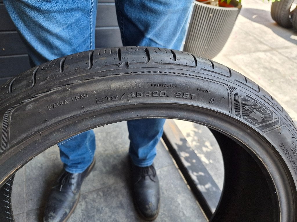 Banden maat 215/45R20 95 electrisch, Ophalen