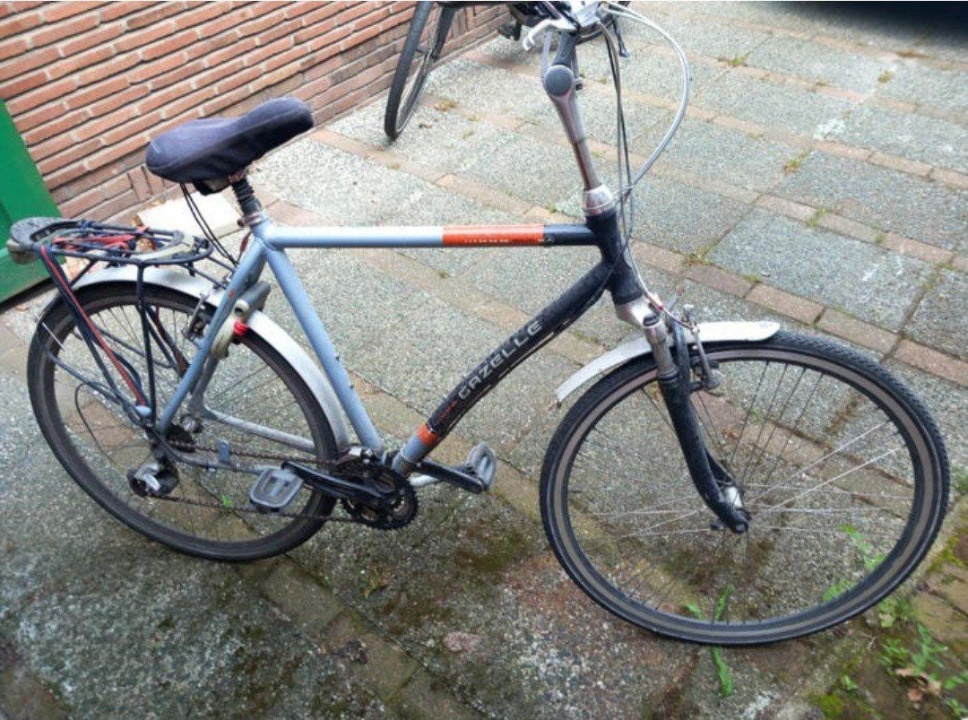 Gazelle herenfiets - opknapper, Ophalen, Gebruikt, Gazelle, Versnellingen