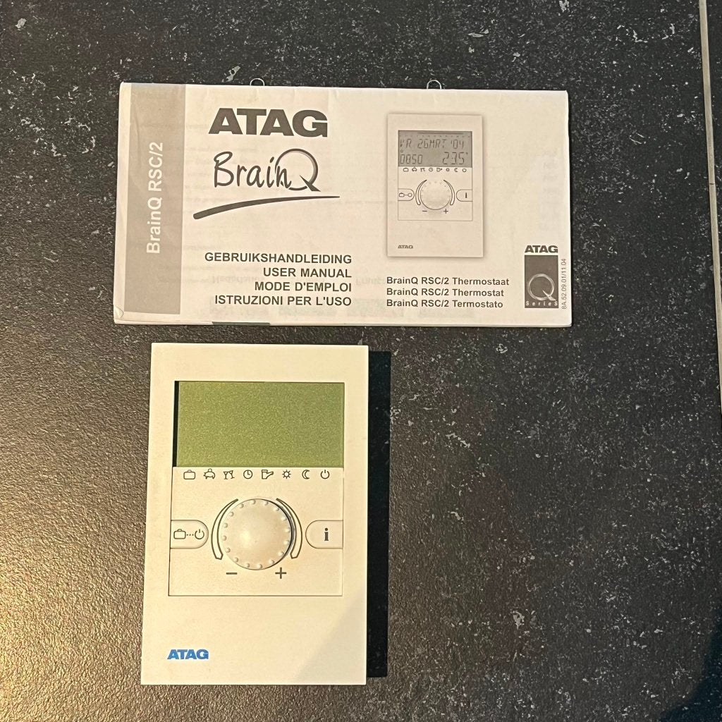 Thermostaat Atag BrainQ RSC/2, Doe-het-zelf en Verbouw, Thermostaten, Ophalen of Verzenden, Gebruikt