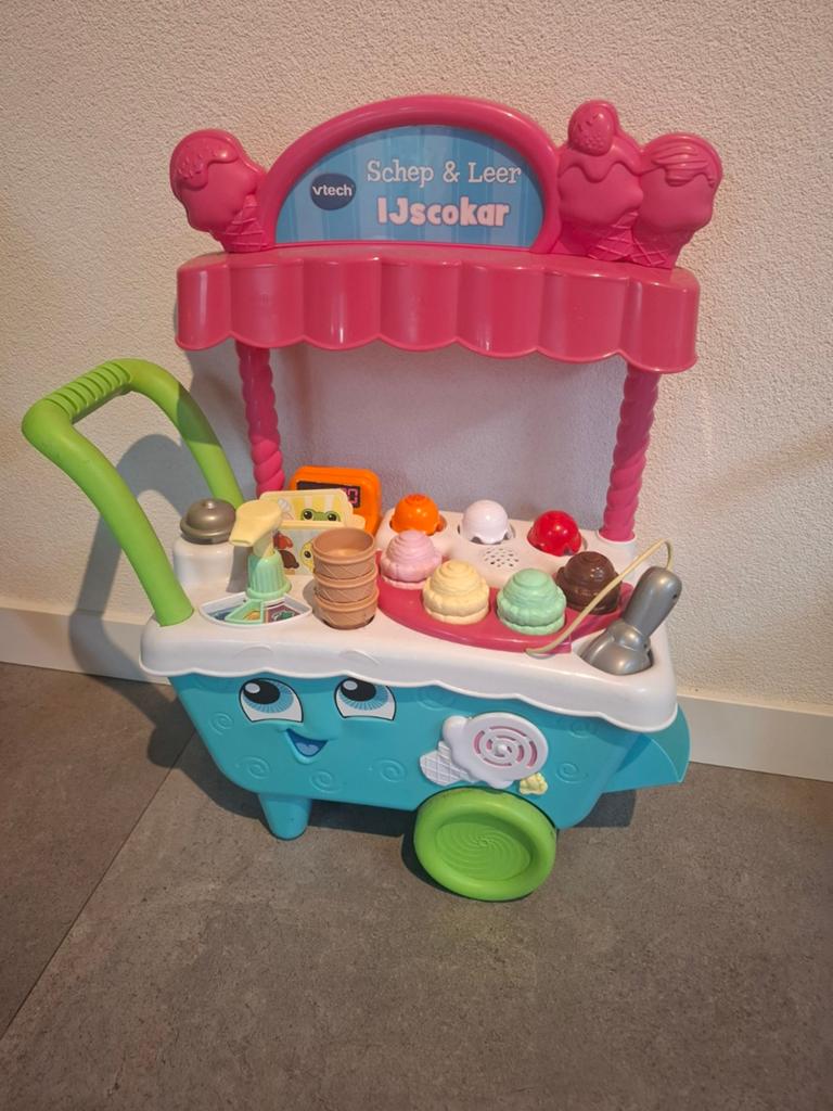 Ijscokar vtech, Kinderen en Baby's, Ophalen, Zo goed als nieuw, 2 tot 4 jaar
