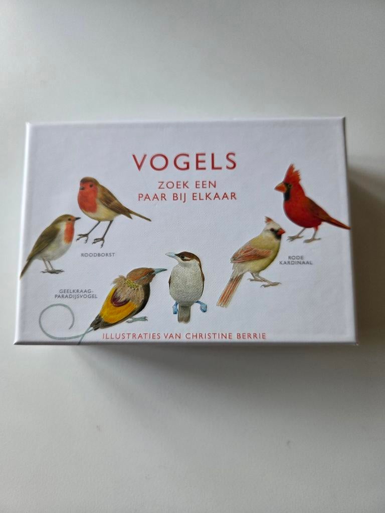 Vogels Memospel, Vogelbescherming, Hobby en Vrije tijd, Ophalen of Verzenden, Zo goed als nieuw
