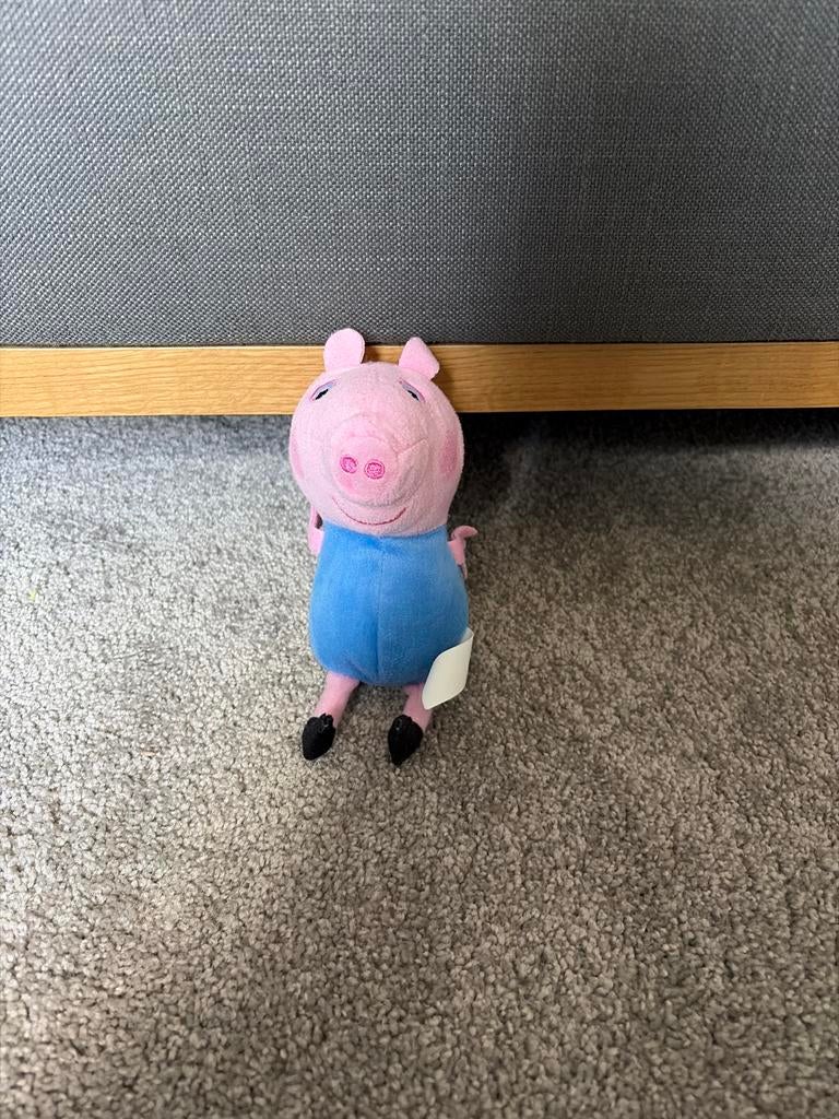 Mini George knuffel - Zo goed als nieuw, Overige merken, Overige typen, Ophalen of Verzenden, Meerkleurig