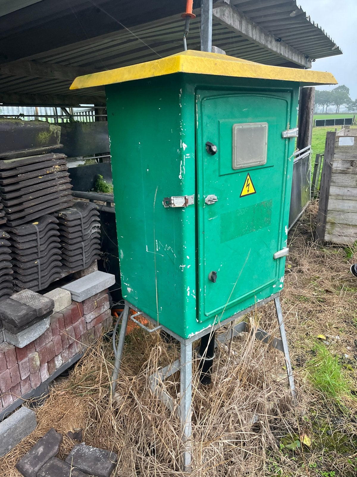 Stroomkast / bouw stroomkast, Ophalen
