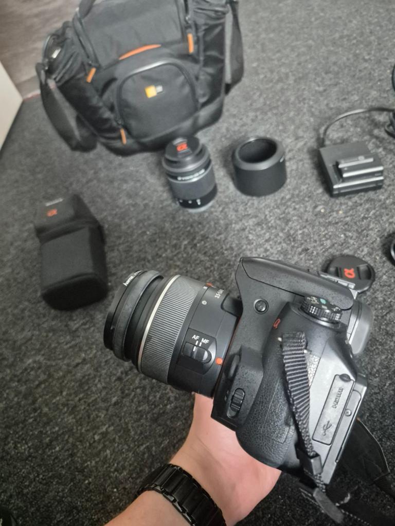 Sony Alpha DSLR-A580, Ophalen of Verzenden, Sony, Geen optische zoom