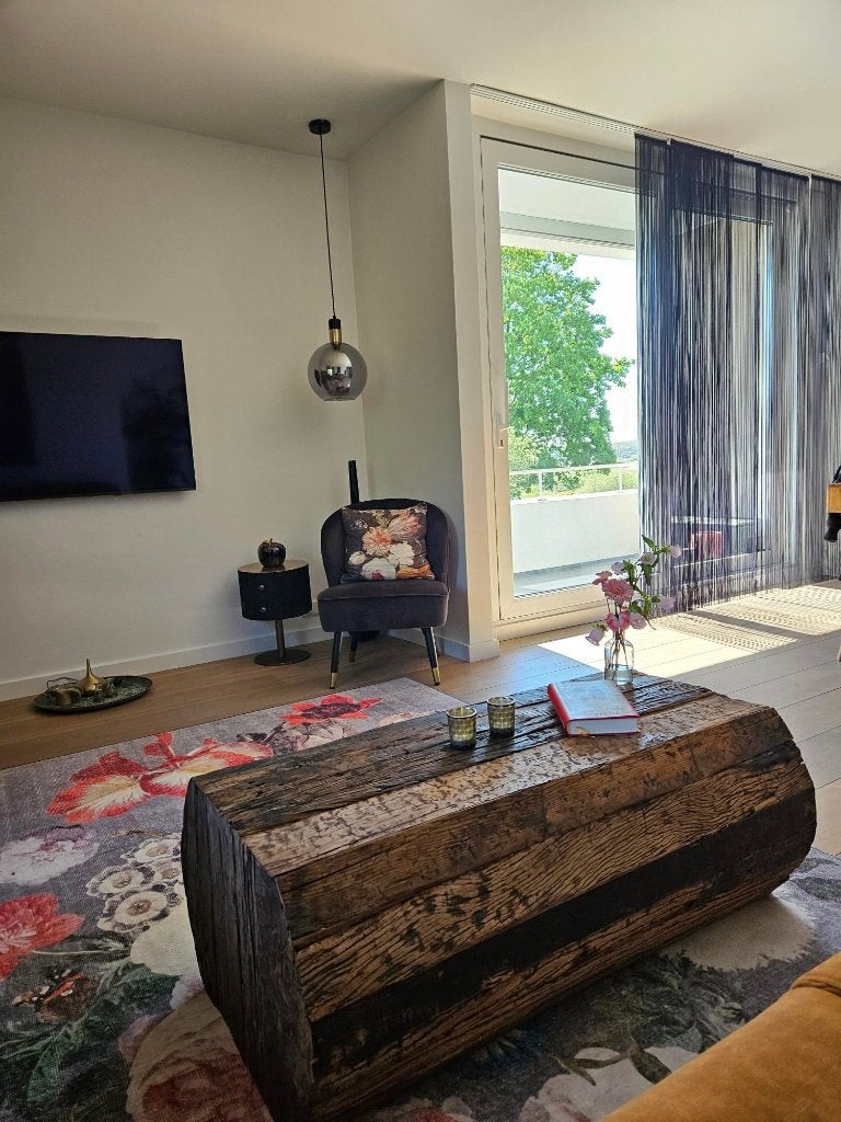 Salontafel eiken – echte eyecatcher, Ophalen, Gebruikt, 100 tot 150 cm, Eikenhout