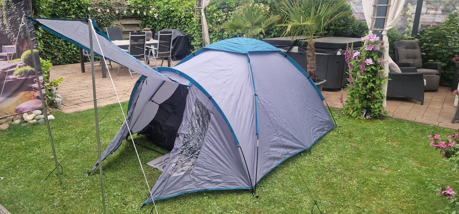 Splinternieuwe koepel tent 3-persoons, Caravans en Kamperen, Tenten, Ophalen of Verzenden