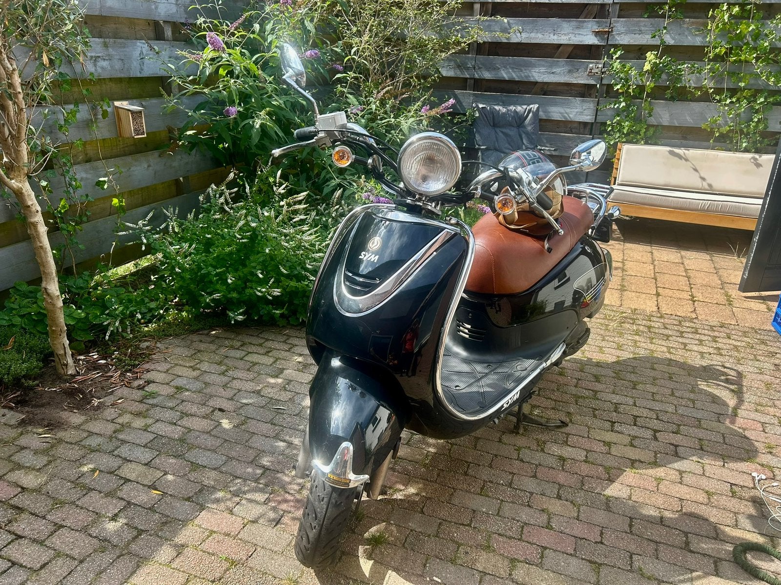 Nette SYM Allo Scooter (2016) incl. helm en kettingslot, Ophalen, Benzine, Allo