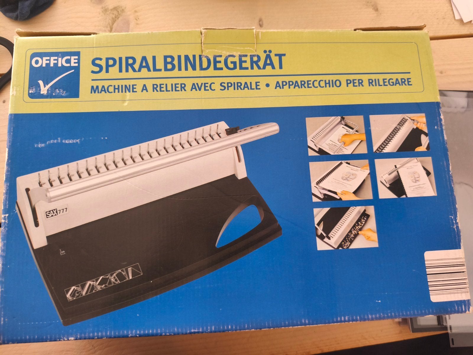 Inbindmachine ring, Diversen, Schrijfwaren, Ophalen