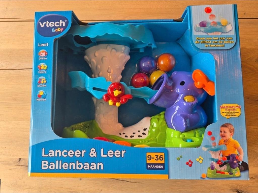 Vtech Lanceer & leer ballenbaan NIEUW IN DOOS, Kinderen en Baby's, Speelgoed | Babyspeelgoed, Ophalen, Nieuw, Overige typen, Met geluid