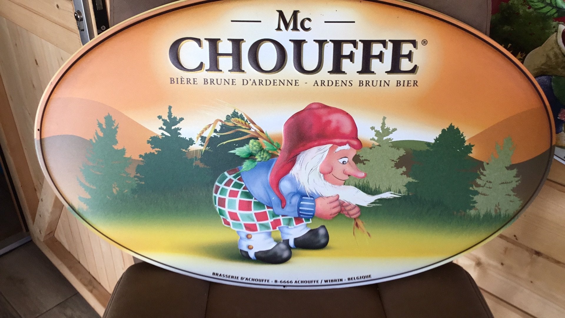 Mc chouffe, Verzamelen, Biermerken, Ophalen of Verzenden, Overige merken
