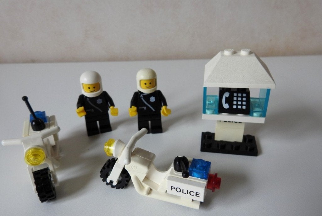 Lego 6522  Politie motoren  1987, Verzenden, Gebruikt