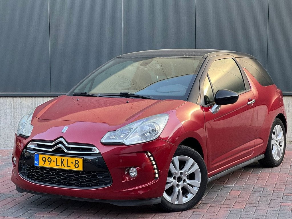 Citroen DS3 1.6 So Chic * Navi * Climate * Cruise *, Auto's, Citroën, Voorwielaandrijving, Euro 5, Stof, Zwart