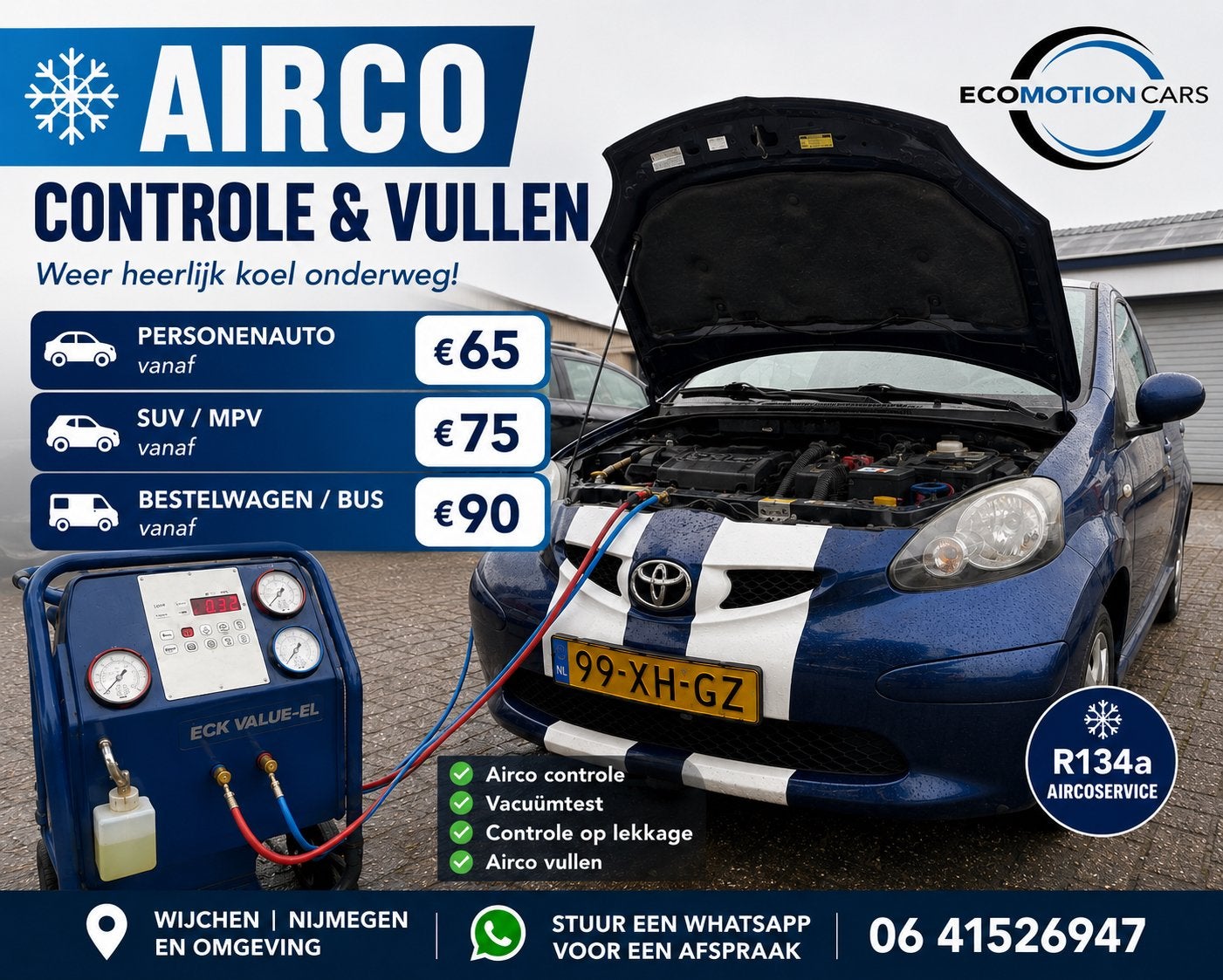 Airco Service & Vullen - Koel Onderweg!, Ophalen, Nieuw, Overige automerken