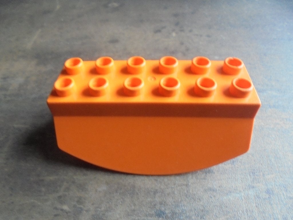 Lego Duplo Brick 2x6 Lower Flap Extensions (zie foto's), Ophalen of Verzenden, Gebruikt, Losse stenen, Duplo