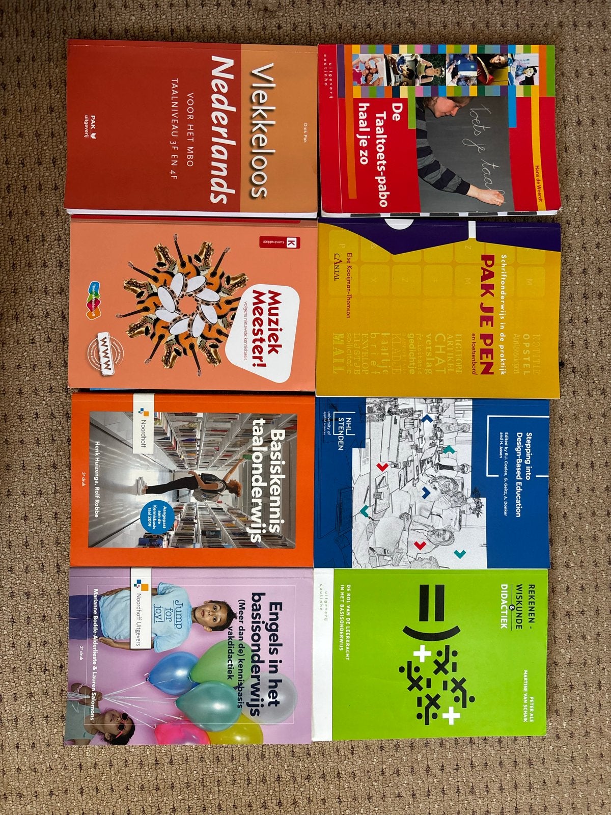 Pabo boeken: Taal, Rekenen, Muziek, Engels, Ophalen of Verzenden, Gelezen, Overige niveaus, Nederlands