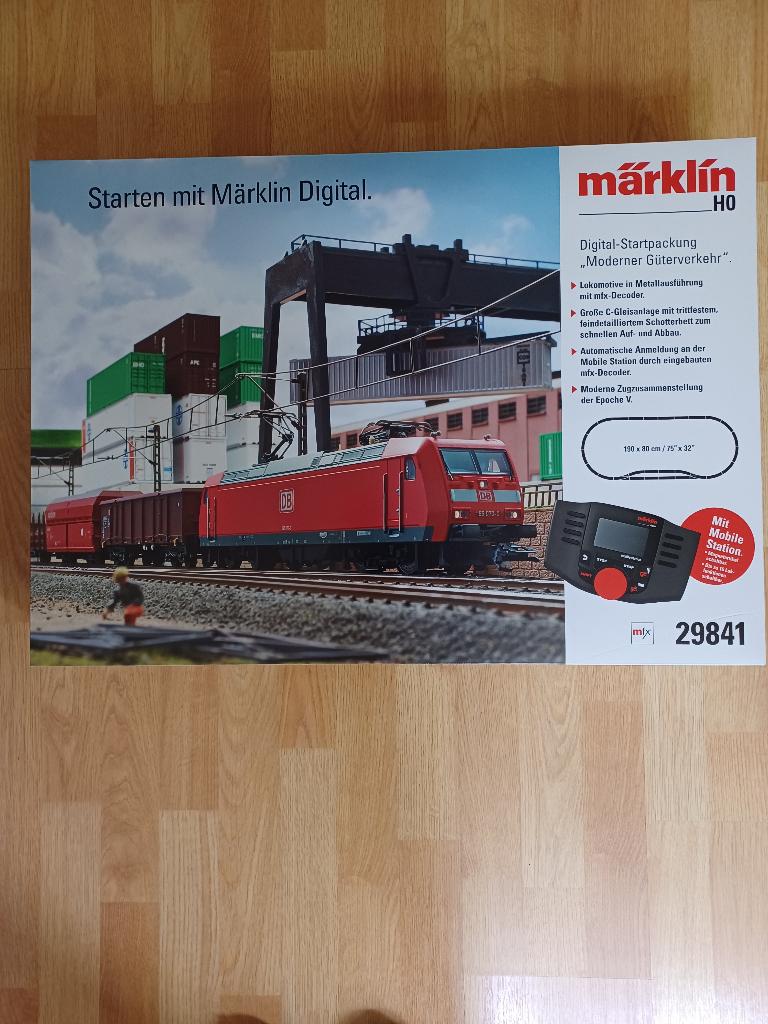 Prachtige Märklin digitale startset 29841 + uitbreidingssets, Hobby en Vrije tijd, Modeltreinen | H0, Nieuw, Treinset, Wisselstroom