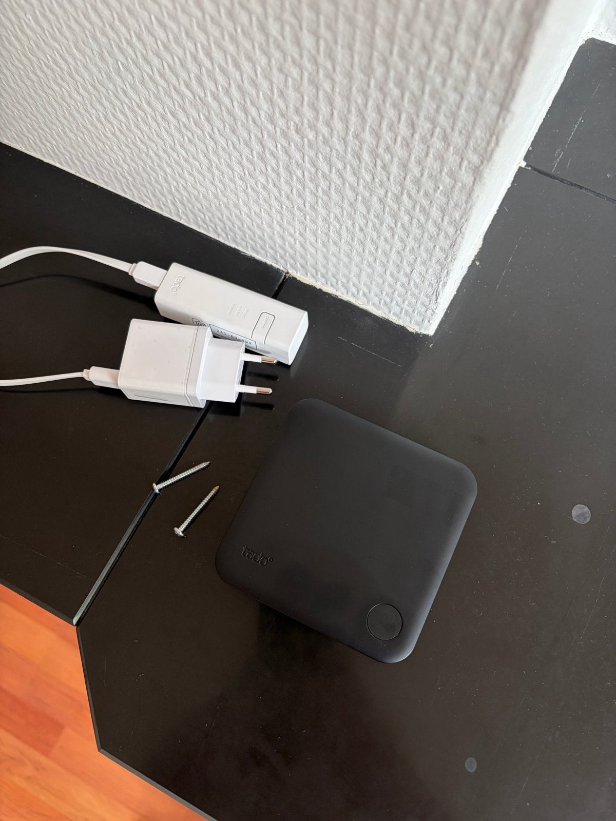 Tado slimme thermostaat met bridge, Ophalen of Verzenden, Slimme thermostaat, Gebruikt