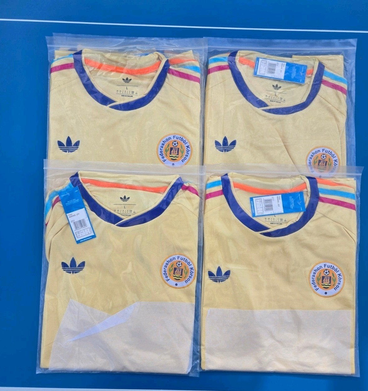 Nieuw Curaçao Uitshirt Adidas (diverse maten), Sport en Fitness, Ophalen of Verzenden