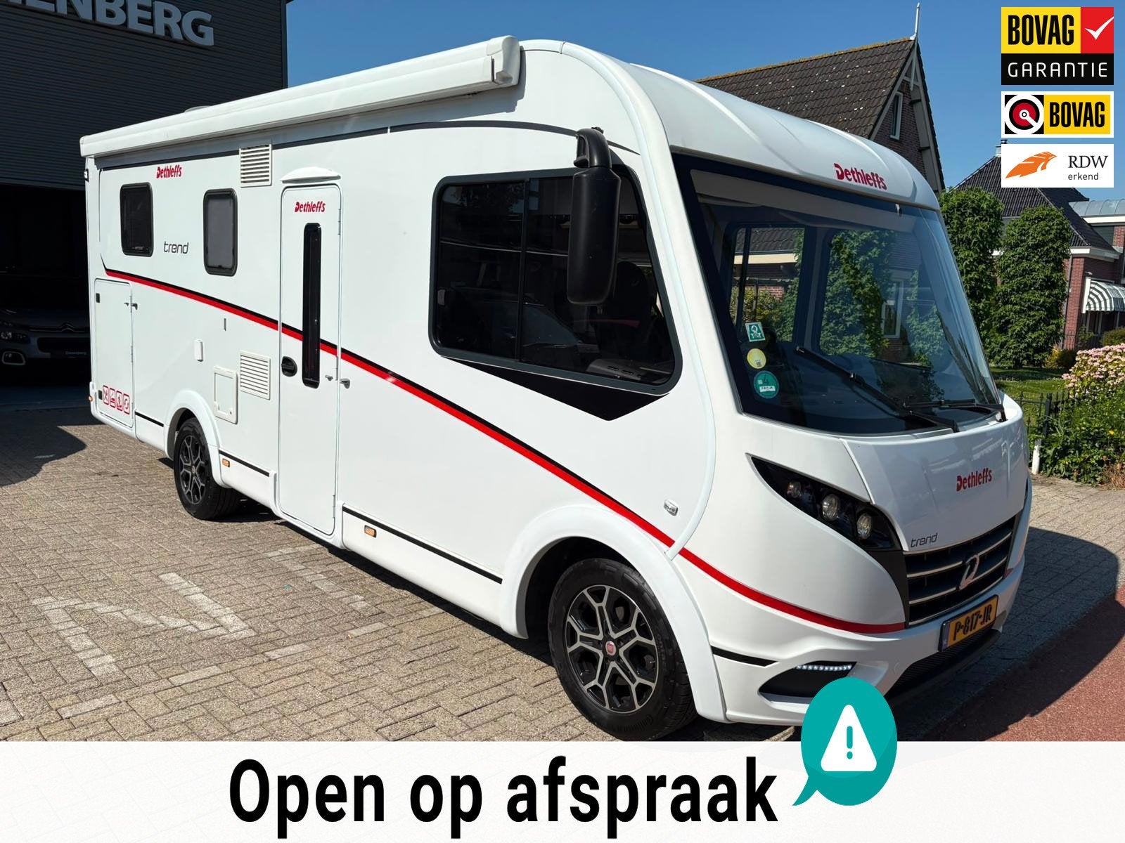 Dethleffs TREND I 7057 AUTOMAAT 9-TRAPS DAK-AIRCO CARPLAY, Caravans en Kamperen, Campers, Autodanenberg@gmail.com, Elektrische ramen