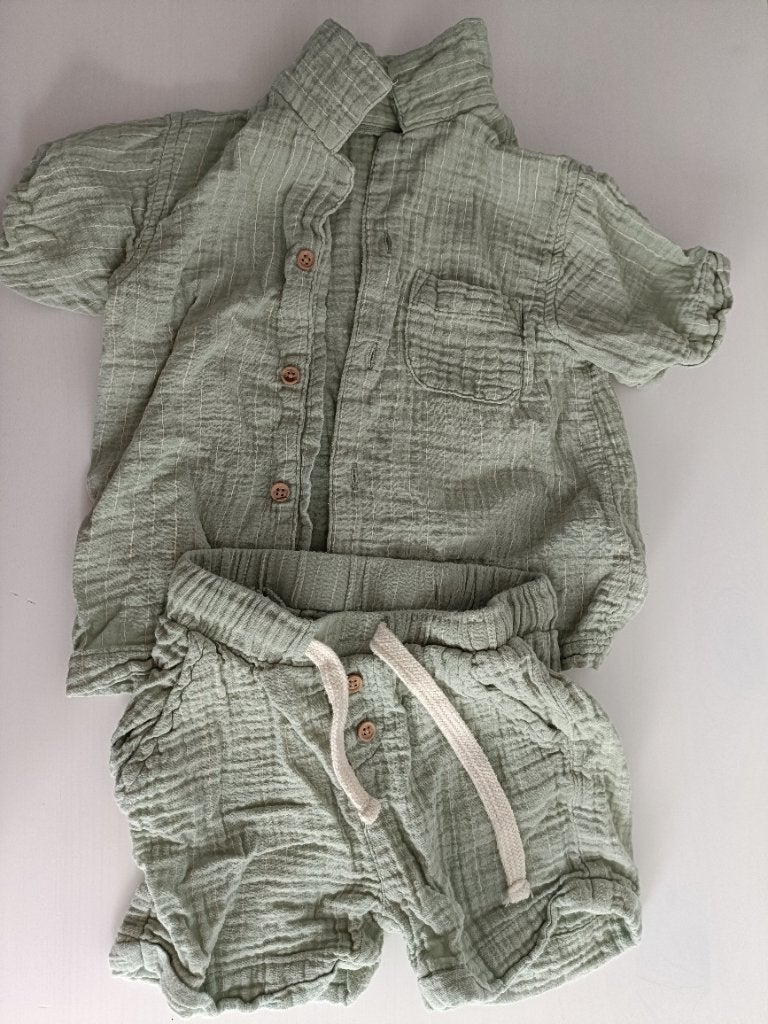 Zomer kleding setje maat 86, Kinderen en Baby's, Babykleding | Maat 86, Jongetje of Meisje, Ophalen of Verzenden, Zo goed als nieuw