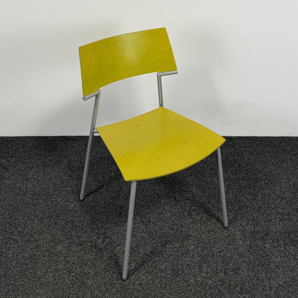 Van Der Sluis Quasi Stoel | Lime 26234, Ophalen, Gebruikt, Hout, Eén