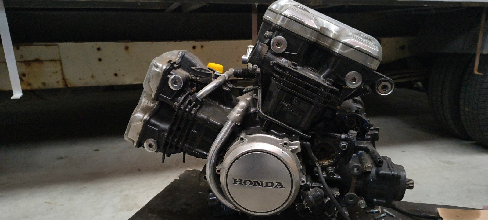 Honda RC07E-2102327 Motorblok - Gebruikt, Ophalen of Verzenden