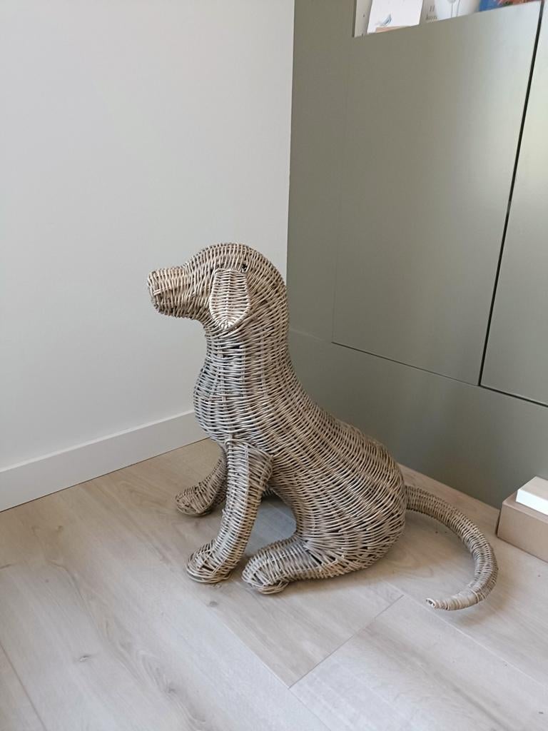 Riviera maison rattan hond, Ophalen, Zo goed als nieuw