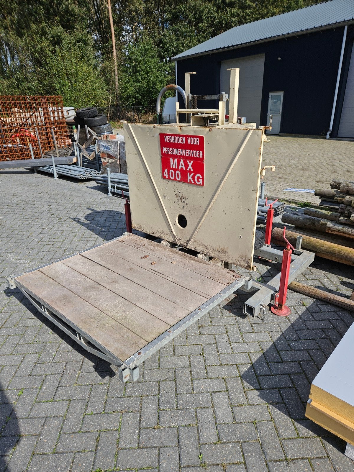Nemaco Bouwlift SL 400 - Max 400 kg 12m, Ophalen, Overige typen