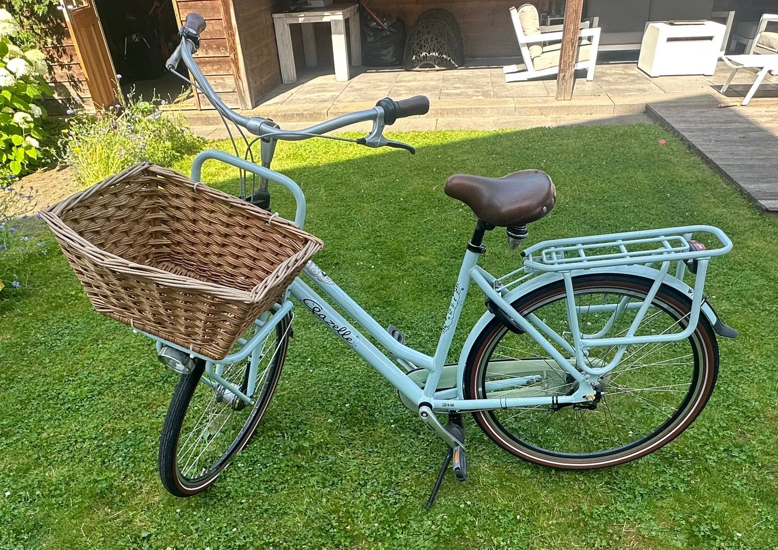 Mooie Gazelle Miss Grace maat 55, Ophalen, 53 tot 56 cm, Versnellingen, Zo goed als nieuw
