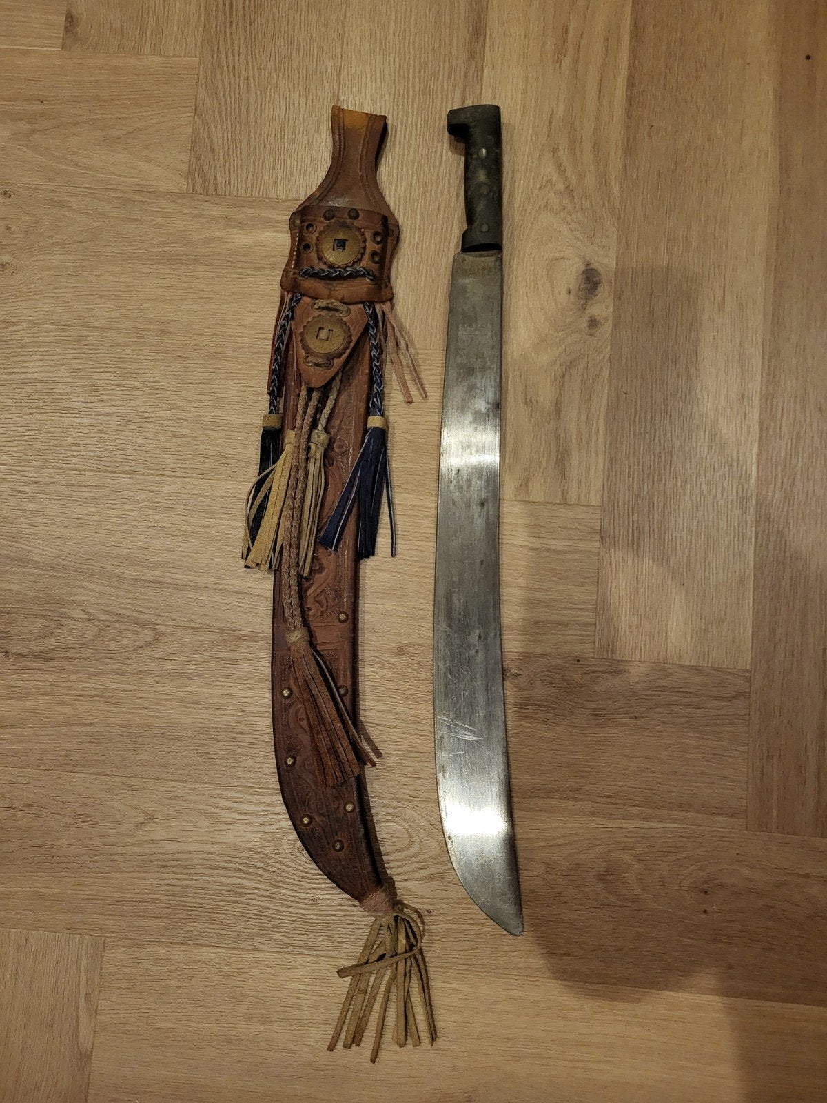 Vintage Corona Gebr. Weyersberg Machete Solingen, Ophalen of Verzenden, Overige soorten, Mes of Dolk
