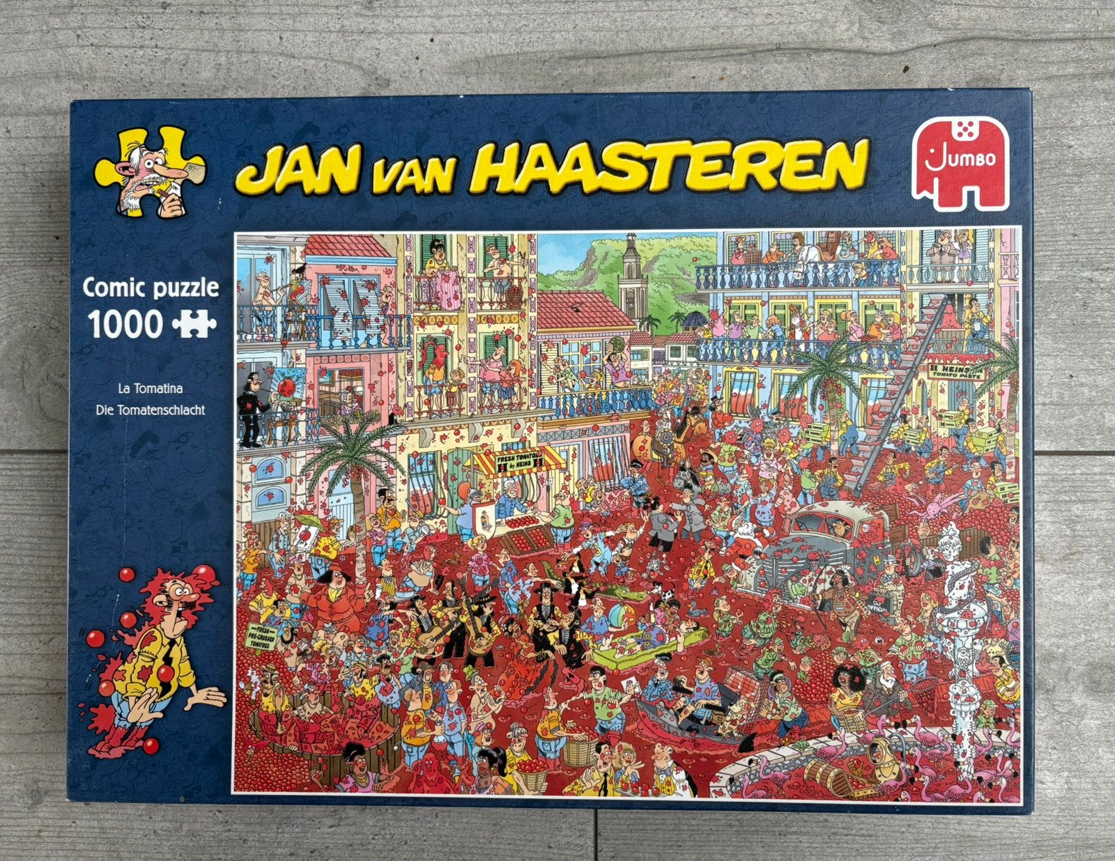 2x Jan van Haasteren Puzzel., Ophalen of Verzenden, 500 t/m 1500 stukjes, Zo goed als nieuw