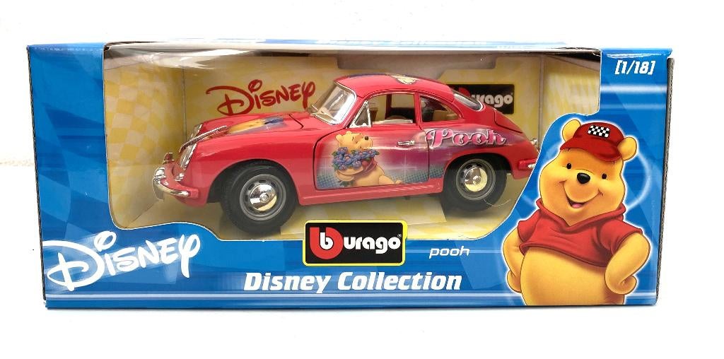 Bburago – 1:18 – Porsche 356 – Winnie the Pooh, Verzenden, ., Overige typen, Nieuw