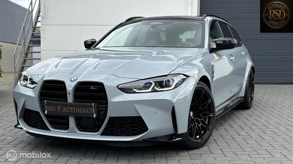 BMW 3-serie Touring M3 xDrive Competition M-driver prof., Auto's, Automaat, Gebruikt, Zwart, Vierwielaandrijving